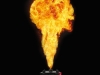 Gasvlammen tot 6 meter hoog op podia tijdens evenementen met een Stage Flame vlammenwerper