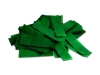 Donkergroene papieren slowfall confetti verpakt in bulk bag van 1 kilogram