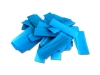 Brandvrije papieren slowfall confetti in de kleur lichtblauw