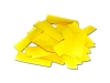 Gele slowfall confetti gemaakt van brandvrij papier