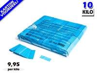 Lichtblauwe slowfall papieren confetti bestel je voordelig in bulkverpakking bij Partyvuurwerk