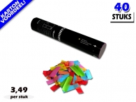 De voordeligste confetti shooters 28cm bestel je online bij Partyvuurwerk. Direct van de groothandel!