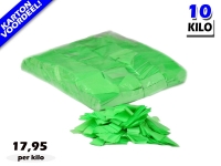 Groene UV Fluo slowfall papieren confetti bestel je voordelig in bulkverpakking bij Partyvuurwerk