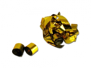 Gouden metallic streamers